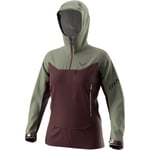 DYNAFIT Radical Softshell Jkt W - Vert / Violet taille S 2025