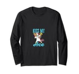 Volleyball Funny Kiss My Ace Long Sleeve T-Shirt