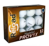 Reload Titleist Pro V1 Pro V1X Marker Free Refurbished Grade A 12 x Golf Balls