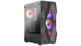 Boitier PC Moyen Tour AEROCOOL Volcan G v1 (Noir)