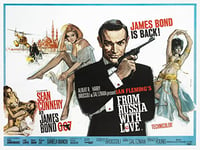 Pyramid International James Bond From Russia with Love Painting, Large Canvas