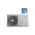 Pompe à chaleur monobloc réversible air-eau monoventilateur 7 kw R32 Hisense Hi-Therma AHZ-044HCDS1 avec télécommande filaire tactile HSXM-FE01 pour