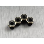 [FR] Brass Hex Wheel Hubs 6mm (4) SAMIX Traxxas TRX-4M - SAMtrx4m-4063-6