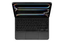 Apple Magic Keyboard - tangentbord och foliefodral - med pekdyna - QWERTY - arabiska/engelska - svart Inmatningsenhet