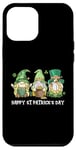 Coque pour iPhone 12 Pro Max Gnomes irlandais heureux de la Saint-Patrick