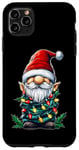 Coque pour iPhone 11 Pro Max Nain de jardin Chapeau de Noël