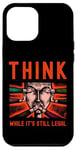 Coque pour iPhone 14 Pro Max Conservateur Think While It's Still Legal Free Speech