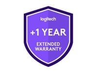 Logitech Extended Warranty - Utökat Serviceavtal - Ersättningsprodukt Eller Reparation - 1 År (Från Ursprungligt Inköpsdatum Av Utrustningen) - Måste Köpas Inom 30 Dagar Från Produktköp - För Logitech Roommate + Tap Ip