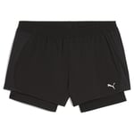 W RUN VELOCITY 2IN1 3" SHORT PUMA Black, storlek Small