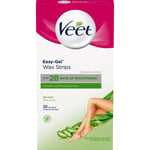 Veet Easy-Gel Wax Stripes Dry Skin 20st