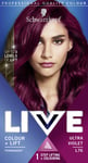 6 X Schwarzkopf Live Colour L76 Ultra Violet