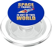 Space Travel is out of this world PopSockets PopGrip for MagSafe