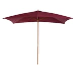 Wooden Garden Parasol Sun Shade Patio Umbrella Canopy