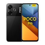 POCO Smartphone M6, 8Go 128Go Noir, MediaTek Helio G91, écran 6,79", caméra Principale 108MP, 5030mAh 33W (Version Française + 2 Ans de Garantie)