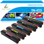 5 Toner fits for Brother TN423 DCP-L8410CDW MFC-L8690CDW HL-L8260CDW HL-L8360CDW