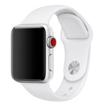 Apple Watch Series 4 40 mm klockarmband i silikon - Silver