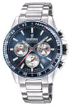 Festina Montre Hommes Chronographe Acier / Bleu Foncé Chrono F20560/2