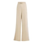 adidas Femme Essentials 3-Stripes Fleece Wide Pants, Magic Beige, XXS