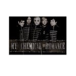 WSDSL My Chemical Romance 7 Canvas Wall Art Star Icon Pop Art Classic Rock Music Icon Celebrity Poster Print 12x18inch(30x45cm)