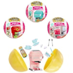 Miniverse - Lot de 3 boules thème Boissons - Kit de cuisine créative en résine avec Lumière UV - Non comestible - Aléatoire