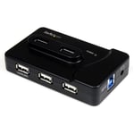 STARTECH 6Port USB Combo Hub - 2x USB 3.0 & 4x USB 2.0 - 2A Charging Hub