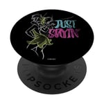 Disney Peter Pan Tinkerbell Just Saying Sassy Neon Colors PopSockets Swappable PopGrip