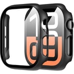 2-pack skärmskydd för Apple Watch Series 10 46 mm, Ultratunt Härdat Glas Skärmskydd för iWatch S