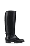 Geox Femme D Felicity A Bottes, Black, 42 EU