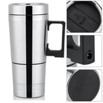 Vehicle Heating Cup 12V Car Heated Mug Heated Travel Mug Electric Car Cup Car