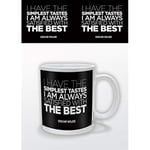 Oscar Wilde Pyramid International The Best Official Boxed Ceramic Coffee/Tea Mug, Multi-Colour, 11 oz/315 ml