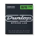 Cordes Dunlop DBN55115, Nickel Wound Bass, extra-épaisses.055-.115, 4 cordes / kit