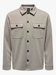 Only & Sons Newkodyl Overshirt Sweat - Herre - Beige - S