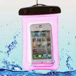 Housse Etui Pochette Etanche Waterproof Pour Htc One M8s - Rose