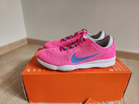 Nike Zoom Fit Pink Mesh Women's Trainers Shoes Size UK 4.5