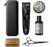 MANSCAPED Beard Hedger Essentials Wet & Dry Trimmer Kit - Black, Black