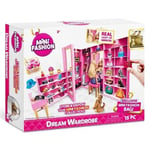 Mini Brands Fashion Dream Wardrobe Oppbevaring Lekesett m/ tilbehør