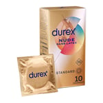 Durex Préservatifs sans latex Nude boîte de 10