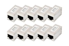 CAT6E CLASS D RJ45 MOD KOPPEL 10X