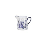 London Pottery Pichet à lait LPBRJUGBLU, céramique, ivoire, 250 ml