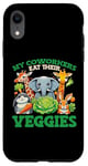 iPhone XR Funny Zoo Keeper My Coworkers Eat Their Veggies Case