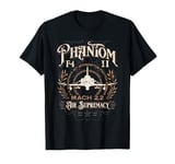 Vintage Style F-4 Phantom II Military Fighter Jet Aircraft T-Shirt