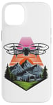 Coque pour iPhone 14 Plus Drone Pilot RC Quadcopter Drone Racer