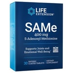 SAMe S-Adenosyl-Methionine 400 mg 30 Tabs By Life Extension