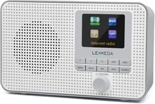 LEMEGA IR1 Portable Internet Radio WIFI,DAB/DAB+/FM Digital Radio,Bluetooth Spe