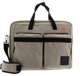 Mandarina Duck Warrior, Briefcase Femme, Simply Taupe, Taille Unique