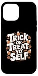 Coque pour iPhone 12 Pro Max Trick or Treat Citrouille Fun & Festive Halloween