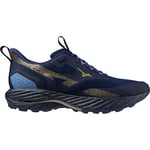 Mizuno Wave Rider TT 2 - Chaussures trail homme Estate Blue / Gloden Halo / Paris 41