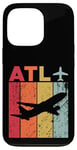 Coque pour iPhone 13 Pro ATL Aéroport Hartsfield Jackson d'Atlanta