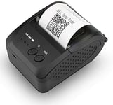 NETUM NT-1809DD, Monochrome, Imprimante Thermique Bluetooth Receipt sans Fil, Portable 2 Pouces 58mm Mini USB POS Printer for Restaurant Sales Retail Compatible with Android/iOS/PC/Windows/Linux