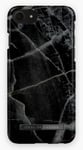 iDeal Of Sweden Design Marble (iPhone SE3/SE2/8/7/6/6S) - Black Thunder Marble